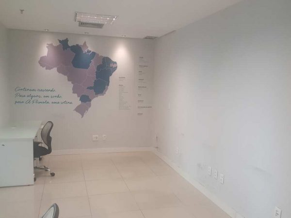 Locação de Sala de 60 m² no Edifício Mundo Plaza